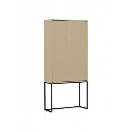 Really Nice Things Taupe Organizer Cabinet