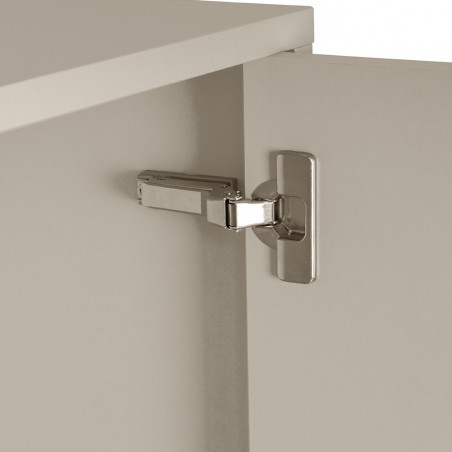 Really Nice Things Taupe Organizer Cabinet