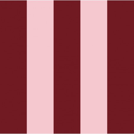 really nice things Tela Outdoor Rayas Rosa Granate