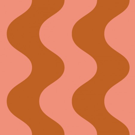 really nice things Tela Outdoor Rosa Marrón