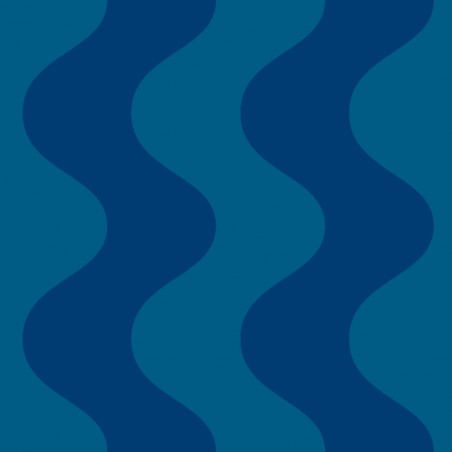 really nice things Tela Outdoor Wavy Azul