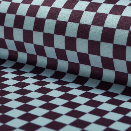 really nice things Tela velvet Checkerboard 022