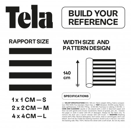 Really Nice Things Tela Velvet Stripes 004