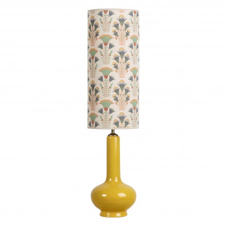 Really Nice Things Yellow Ceramic Table Lamp