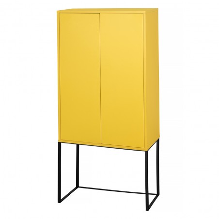 Really Nice Things Yellow Organizer Cabinet