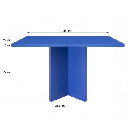 Really Nice Things Rectangular Dining Table Matilda Prussia