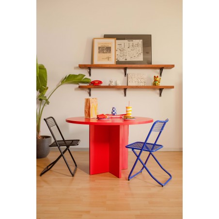 really nice things Round table dining room Matilda Flame