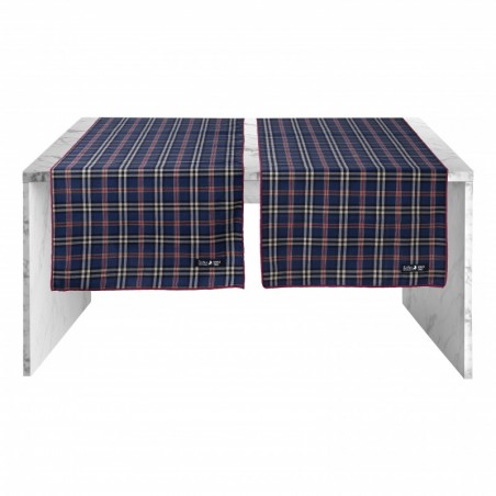 really nice things Set 2 Caminos de Mesa Cottage (Blue)
