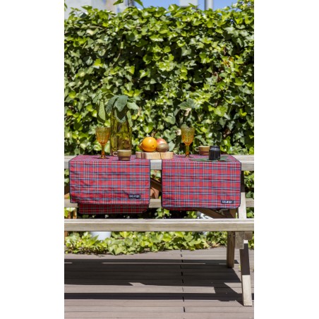 Really Nice Things Set 2 Caminos De Mesa Cottage (Red)