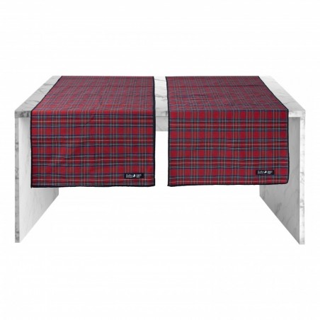 really nice things Set 2 Caminos de Mesa Cottage (Red)