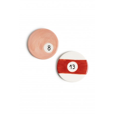 really nice things Set 2 Ceramic Posavages Ball Pads