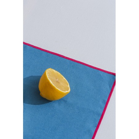 Really Nice Things Set Of 2 Contrast Edge Blue Singles