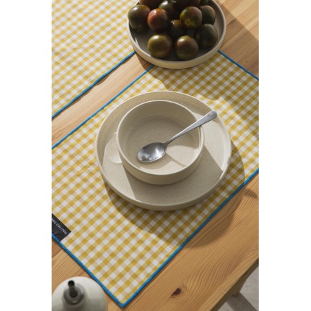 Really Nice Things Set Of 2 Individual Vichy Contrast AYellow