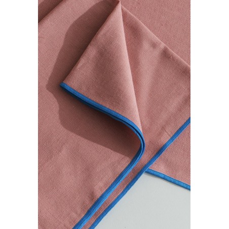 Really Nice Things Set Of Two Singles Contrast Edge Pink