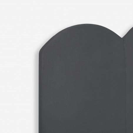 Really Nice Things Shell Headboard 135 (Cool Grey 11)