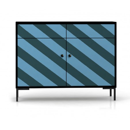 really nice things Sideboard Alise Diagonal Mood Blue