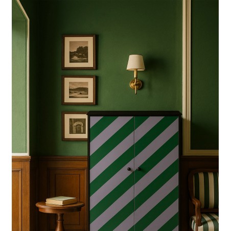 Really Nice Things Sideboard Marcus Diagonal Mood Green-Lilac