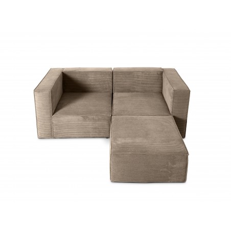 really nice things Sofa Harper 2 plazas Chaiselongue Marron