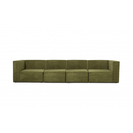 Really Nice Things Sofa Harper 4 Plazas Chaiselongue Verde