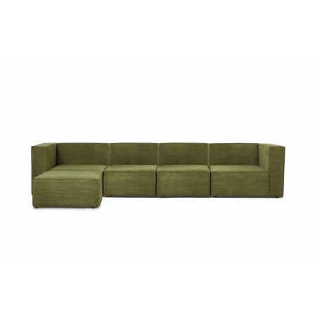 really nice things Sofa Harper 4 plazas Chaiselongue Verde