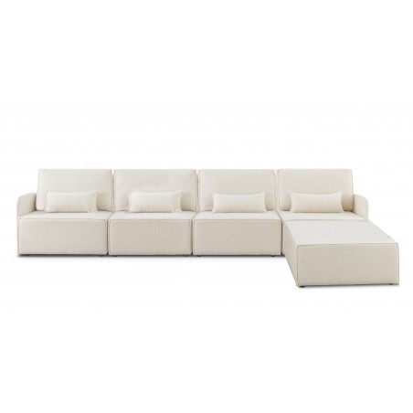 really nice things Sofa Modular Lea 4 plazas Chaiselongue Snow