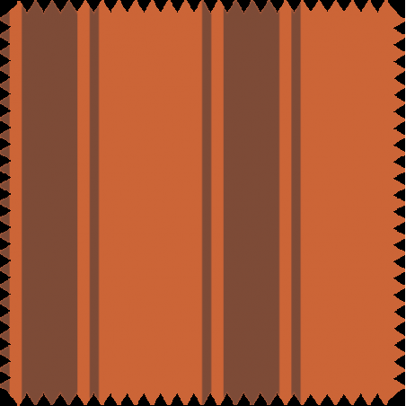 really nice things Velvet 70's Sunset Printed Fabric