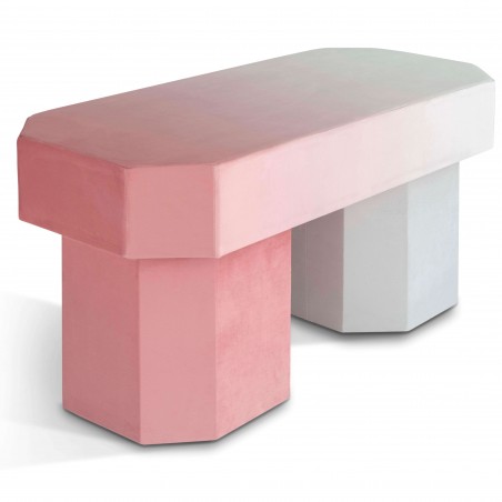 really nice things Viva bench degrade Pink and Blue