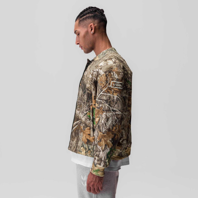 Realtree ASRV 858 Ripstop Weather Ready Bomber Camo Jacket | Realtree EDGE