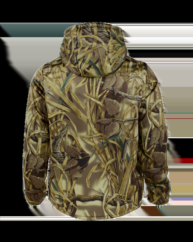 Realtree Banded Men's Fanatech Soft Shell Camo Hoodie | Realtree Wetlands