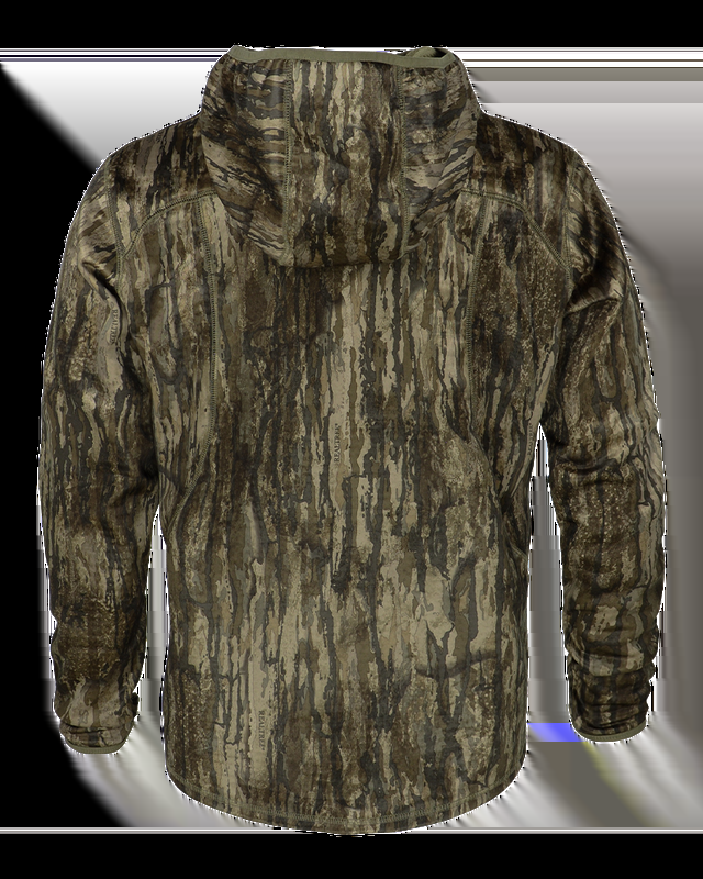 Realtree Banded Men's Hooded Mid Layer Fleece Camo Jacket | Realtree Legacy
