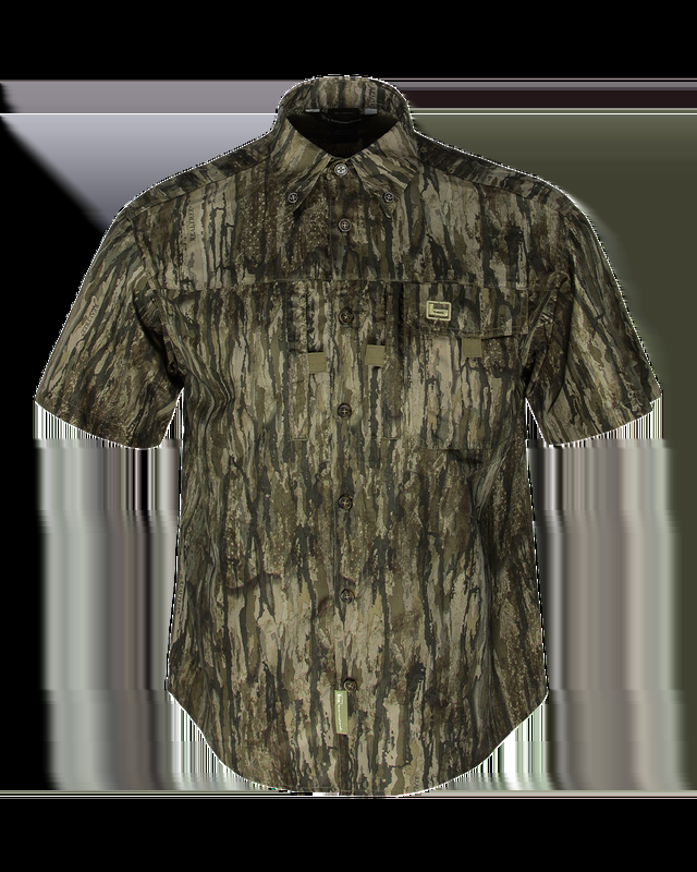 realtree Banded Men's Light Weight Short Sleeve Hunting Shirt | Realtree Legacy