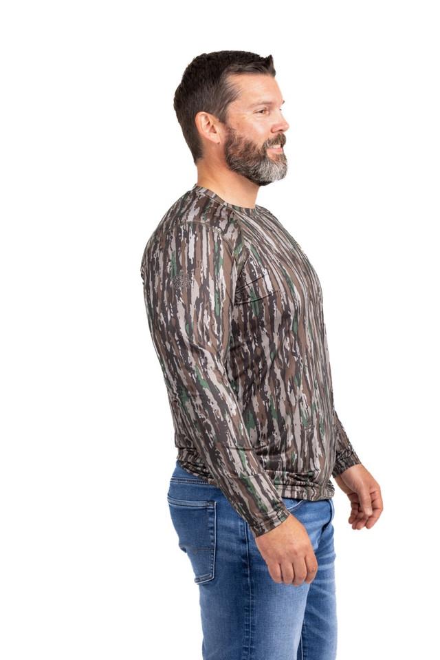 Realtree Banded Men's Tech Stalker Camo Mock Shirt | Realtree Original