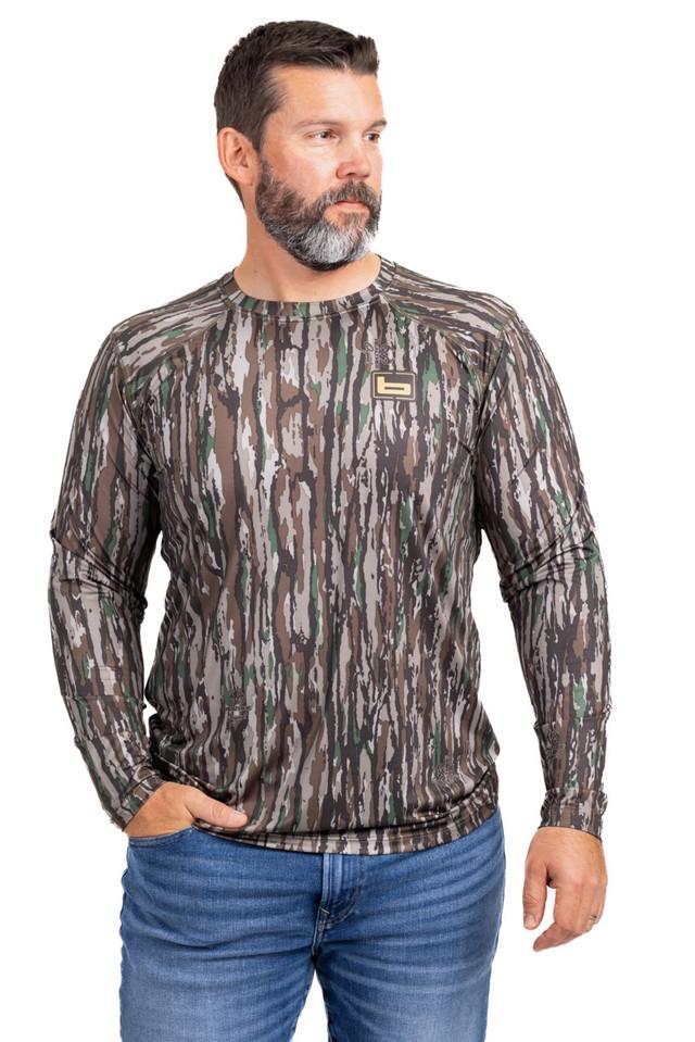 realtree Banded Men's Tech Stalker Camo Mock Shirt | Realtree Original