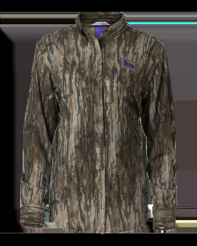 Realtree Banded Women's Badlander Light Weight Camo Shirt | Realtree Legacy