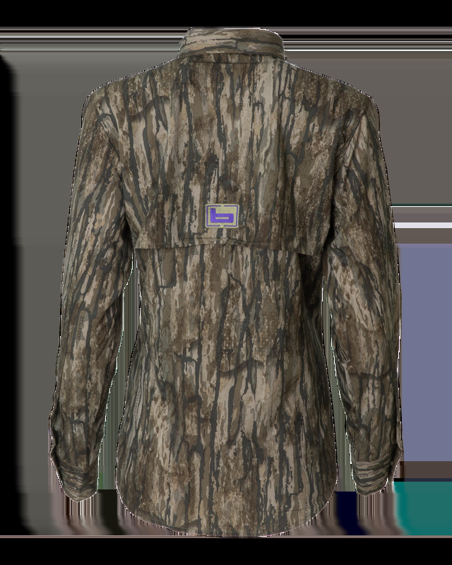 Realtree Banded Women's Badlander Light Weight Camo Shirt | Realtree Legacy