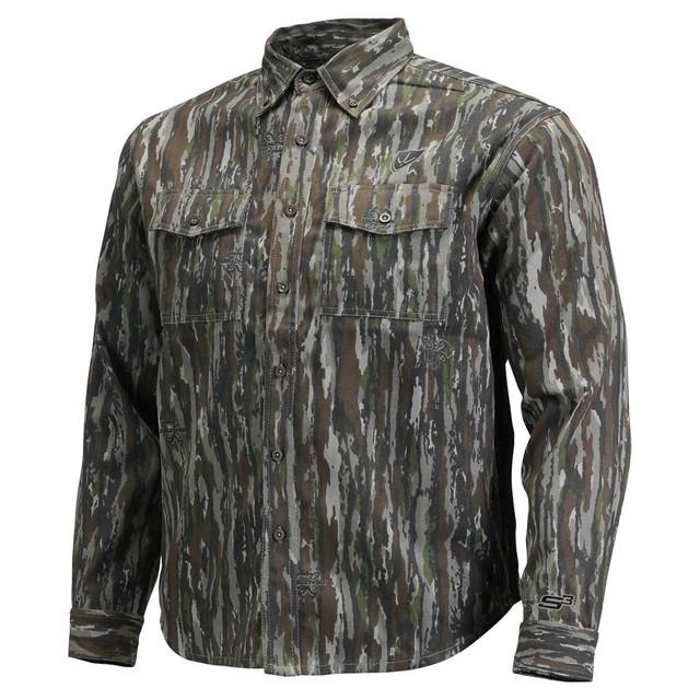Realtree Blocker Outdoors Finisher Fused Cotton Camo Field Shirt | Realtree Original