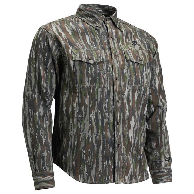 Realtree Blocker Outdoors Finisher Fused Cotton Camo Field Shirt | Realtree Original