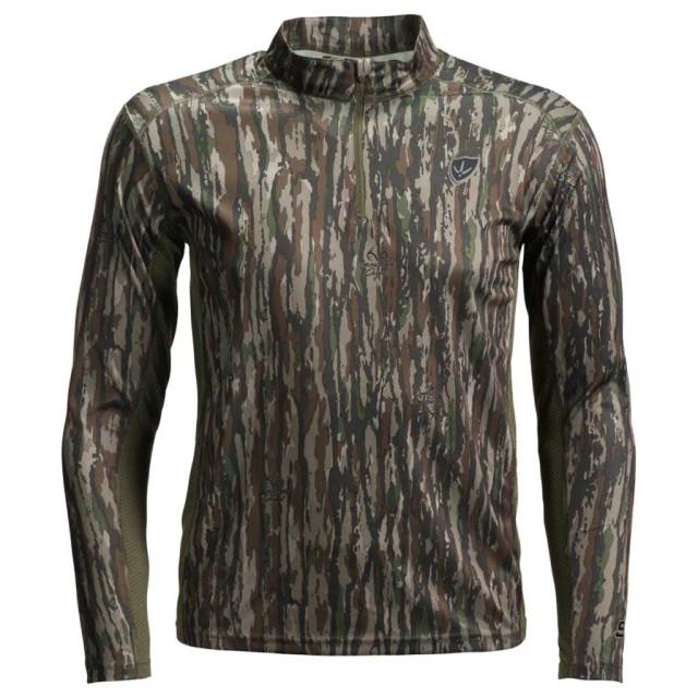 realtree Blocker Outdoors Finisher Turkey 1/4 Zip Camo Performance Shirt | Realtree Original