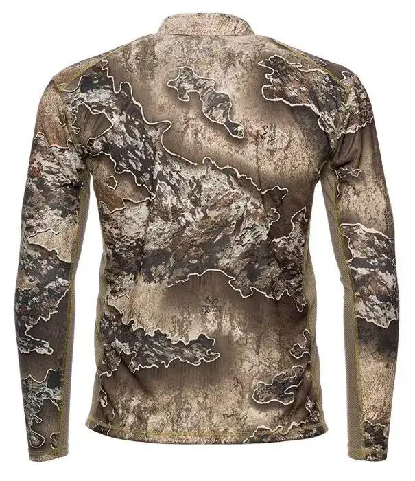 Realtree Blocker Outdoors Men's Angatec 1/4 Zip Performance Shirt | Realtree Camo