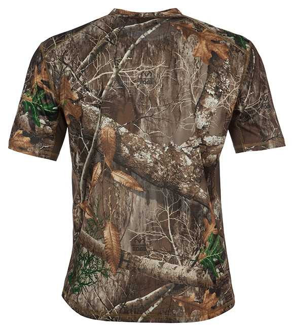 Realtree Blocker Outdoors Men's Angatec Short Sleeve Performance Shirt | Realtree Camo