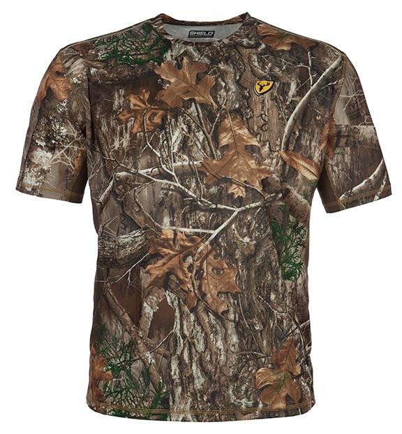 realtree Blocker Outdoors Men's Angatec Short Sleeve Performance Shirt | Realtree Camo