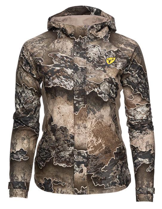realtree Blocker Outdoors Shield Women's Drencher Camo Jacket | Realtree EXCAPE