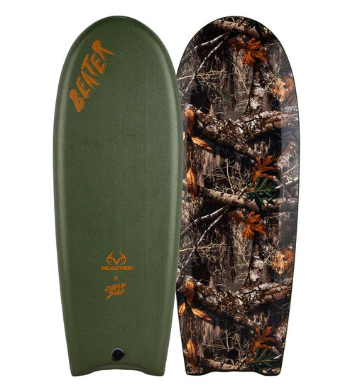 Realtree Catch Surf Beater Original 54 - Finless Camo Surfboard | Realtree EDGE