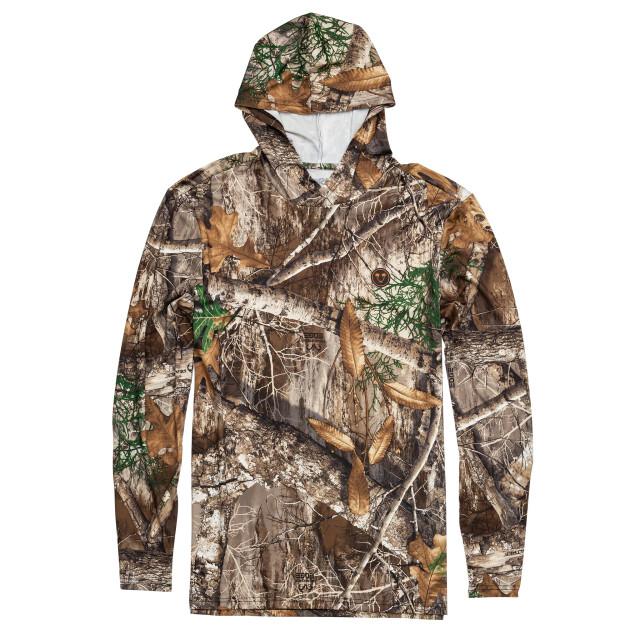 realtree Catch Surf Hooded Long Sleeve Camo Rash Guard | Realtree EDGE
