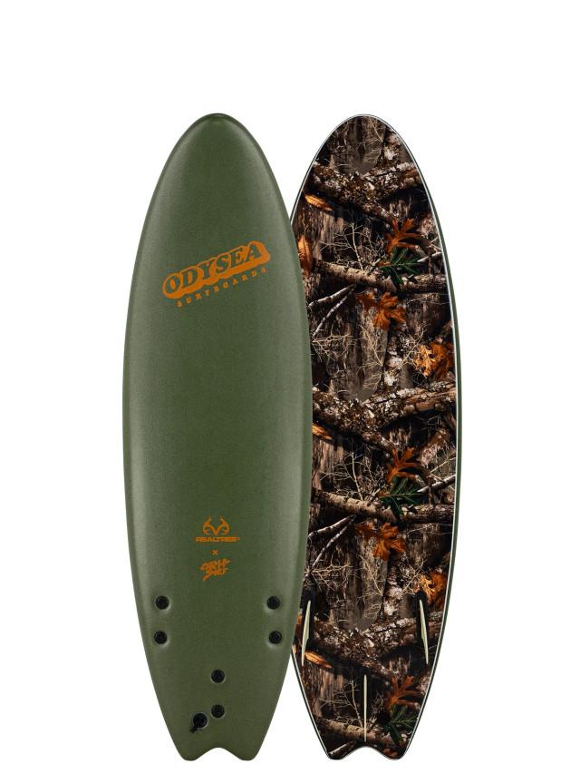 realtree Catch Surf Odysea Skipper - Thruster Surfboard | EDGE