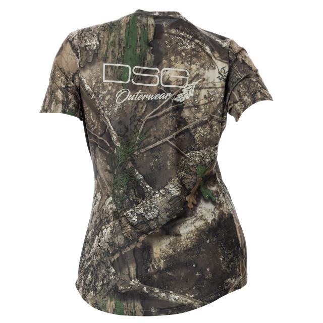 realtree DSG Outerwear Women's Camo Short Sleeve Shirt | Realtree Camo