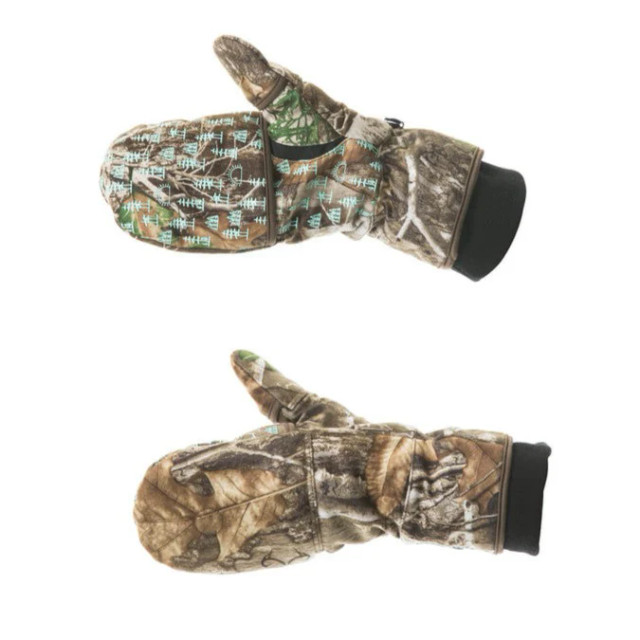 Realtree DSG Outerwear Women's Flip Top 3.0 Mitten With Glove Liner | Realtree Camo