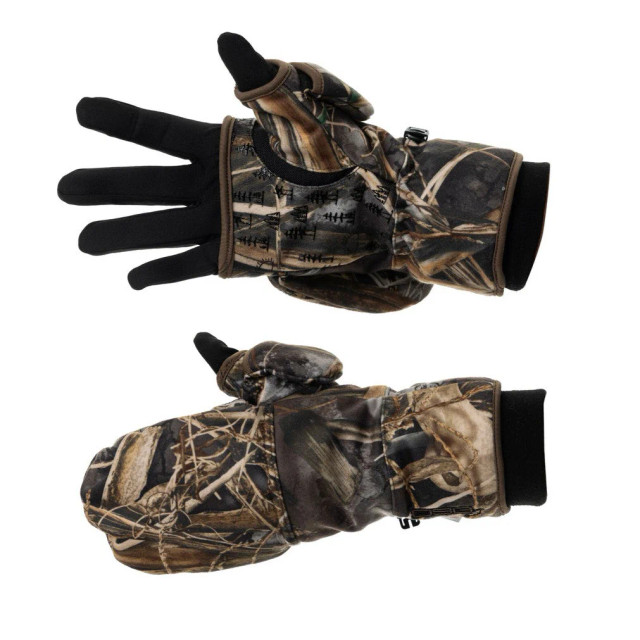 Realtree DSG Outerwear Women's Flip Top 3.0 Mitten With Glove Liner | Realtree Camo
