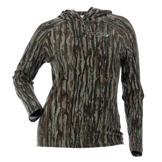 realtree DSG Outerwear Women's Long Sleeve Hooded Hunting Shirt | Realtree Original
