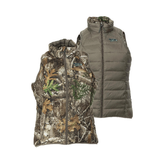 Realtree DSG Outerwear Women's Reversible Camo Puffer | Realtree Edge